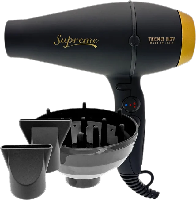 سشوار TecnoDry Supreme با دو سری و دیفیوزر